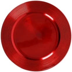 Sottopiatto in PVC Britt Rosso 33 cm