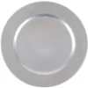 Sottopiatto in PVC Elga Argento 33 cm
