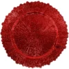Sottopiatto in PVC Ethel Rosso 33 cm