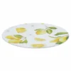 Sottopiatto in PVC Stampato Limoni fondo Bianco 33 cm