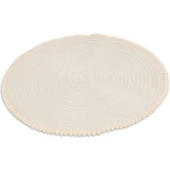 Sottopiatto Intrecciato Panna 38 cm