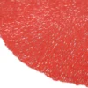 Sottopiatto Kiruna in PVC diamantato intreccio Rosso