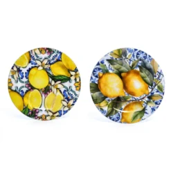 Sottopiatto Limoni e Maioliche 33 cm