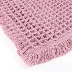 Tappeto antiscivolo Bees nido d'ape Rosa 60x120