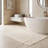 Tappeto antiscivolo Bees nido d'ape Crema 60x120