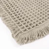 Tappeto antiscivolo Bees nido d'ape Tortora 60x120
