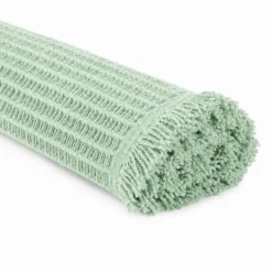 Tappeto antiscivolo Bees nido d'ape Salvia 60x120