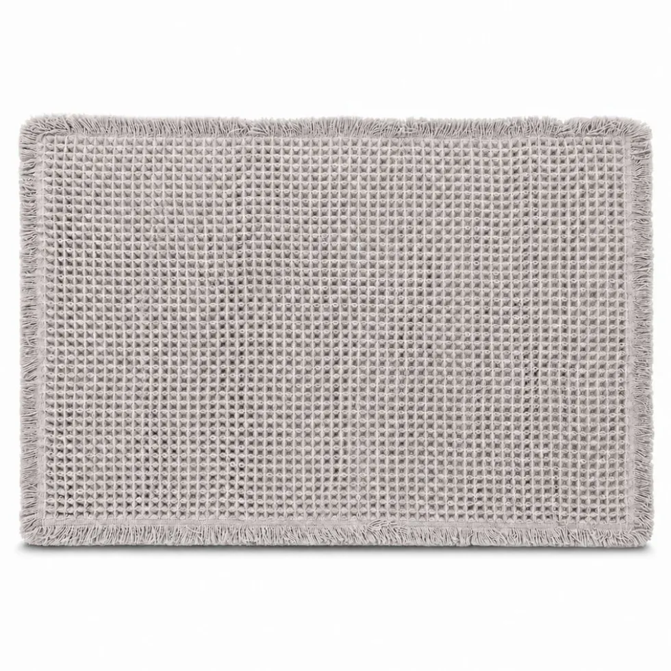Tappeto antiscivolo Bees nido d'ape Grigio 60x120