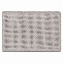 Tappeto antiscivolo Bees nido d'ape Grigio 50x80