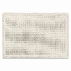 Tappeto antiscivolo Bees nido d'ape Crema 50x80