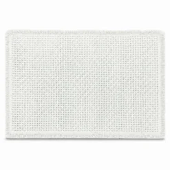 Tappeto antiscivolo Bees nido d'ape Bianco 50x80
