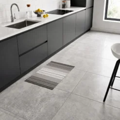 Tappeto antiscivolo Delfi cordura Tortora 50x80