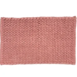 Tappeto antiscivolo Osaka intrecciato Rosa 50 x 80