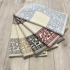 Tappeto barocco doubleface blu 60 x 120