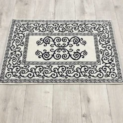 Tappeto barocco doubleface blu 60 x 120
