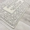 Tappeto barocco doubleface grigio 60 x 120