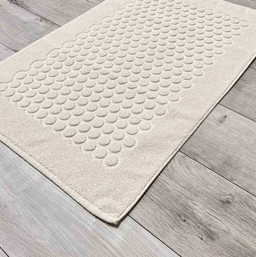 Tappeto bolle panna 60 x 90