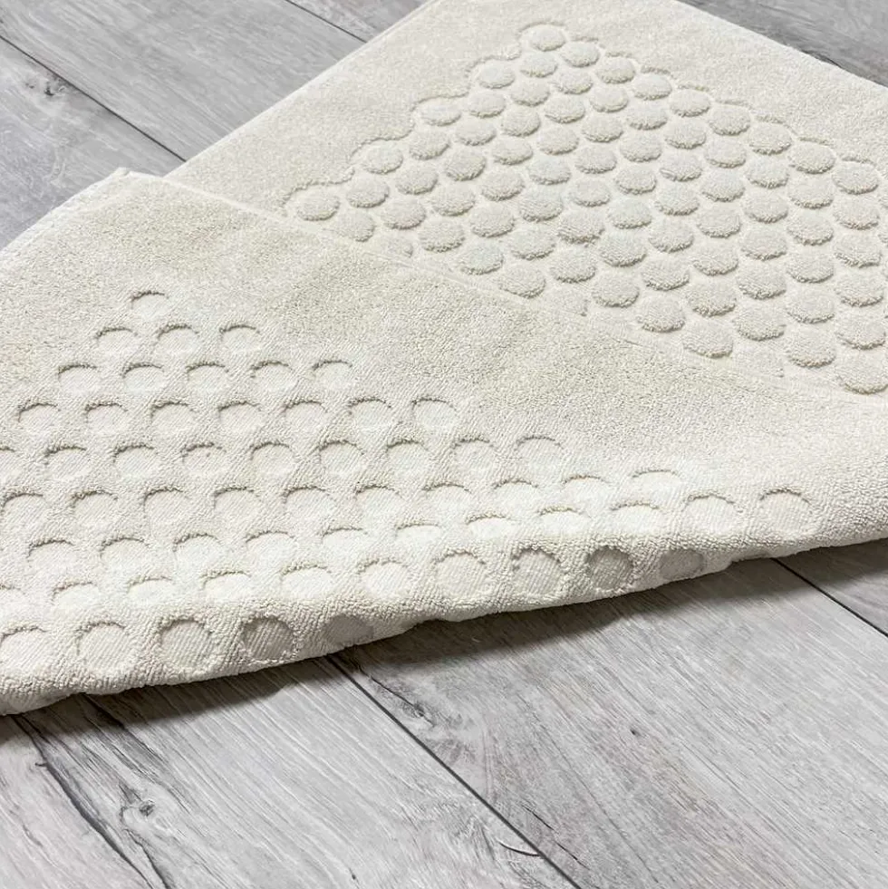Tappeto bolle panna 60 x 90