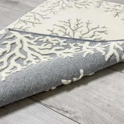 Tappeto Corallo Jacquard blu 60 x 120