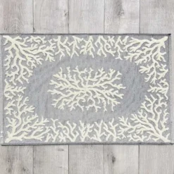 Tappeto Corallo Jacquard blu 60 x 120