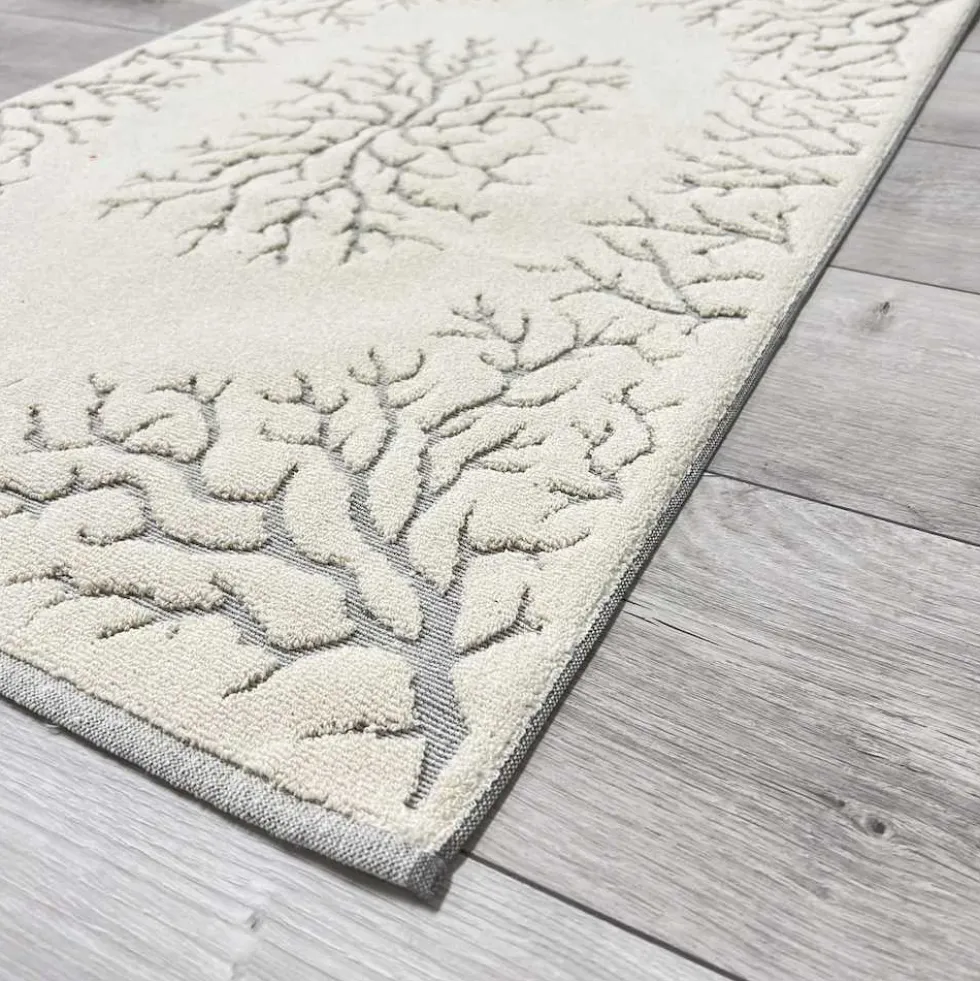 Tappeto Corallo Jacquard grigio 60 x 90