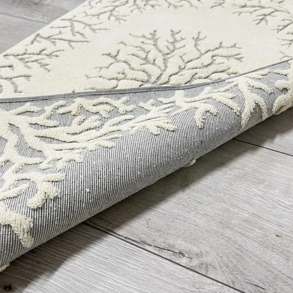 Tappeto Corallo Jacquard grigio 60 x 90