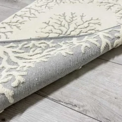 Tappeto Corallo Jacquard grigio 60 x 120