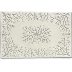 Tappeto Corallo Jacquard grigio 60 x 120