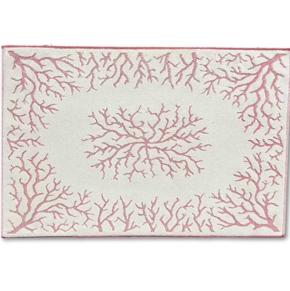 Tappeto Corallo Jacquard rosso 60 x 90