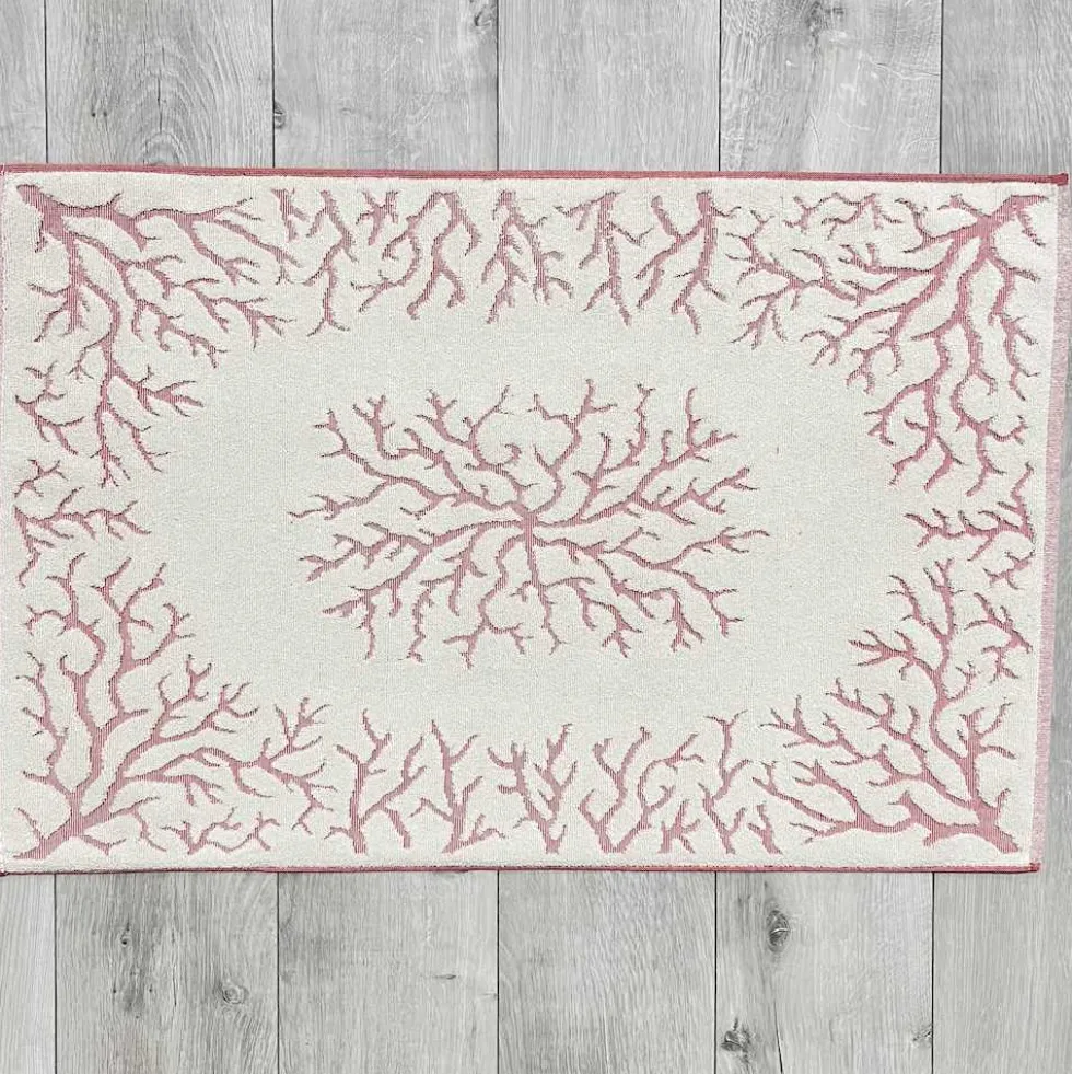 Tappeto Corallo Jacquard rosso 60 x 90