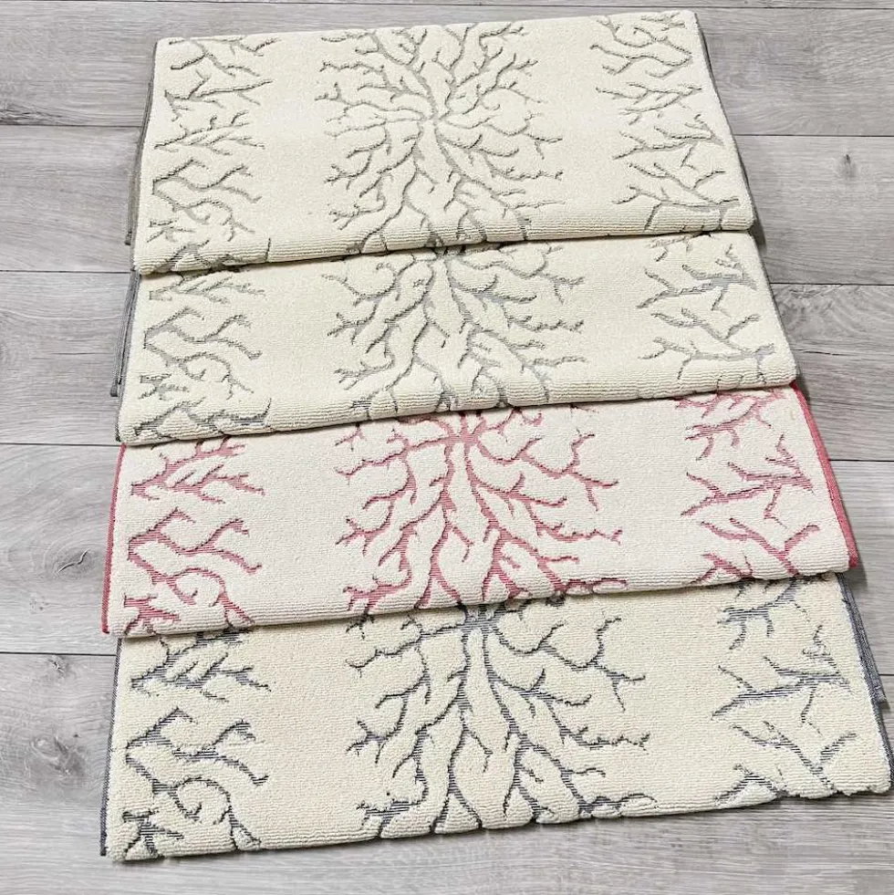 Tappeto Corallo Jacquard rosso 60 x 90