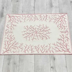 Tappeto Corallo Jacquard rosso 60 x 90