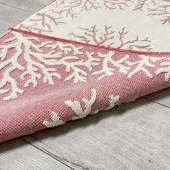 Tappeto Corallo Jacquard rosso 60 x 120
