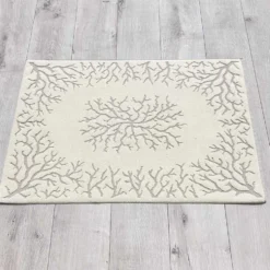 Tappeto Corallo Jacquard tortora 60 x 90