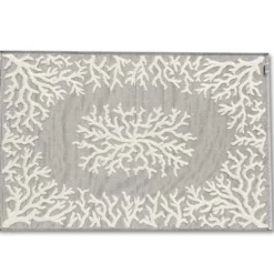 Tappeto Corallo Jacquard tortora 60 x 90