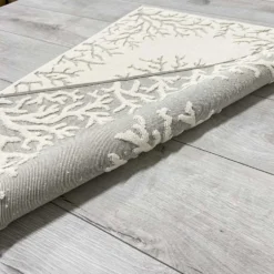 Tappeto Corallo Jacquard tortora 60 x 90