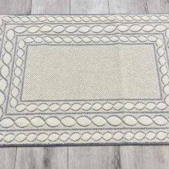 Tappeto Deva blu 60 x 90