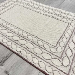 Tappeto Deva bordeaux 60 x 180