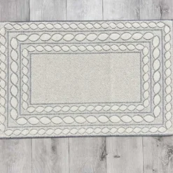 Tappeto Deva grigio 60 x 180