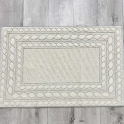 Tappeto Deva grigio 60 x 120