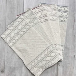 Tappeto Deva grigio 60 x 90