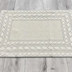 Tappeto Deva grigio 60 x 90