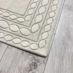 Tappeto Deva tortora 60 x 90