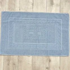Tappeto Greca azzurro 60 x 180