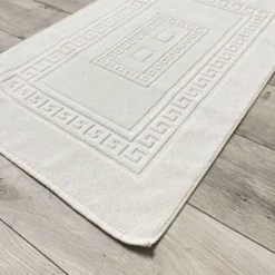 Tappeto Greca bianco 60 x 180