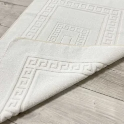 Tappeto Greca bianco 60 x 120