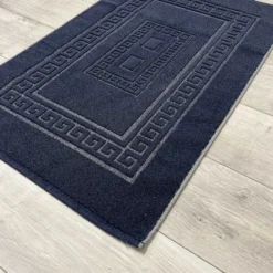 Tappeto Greca blu 60 x 180