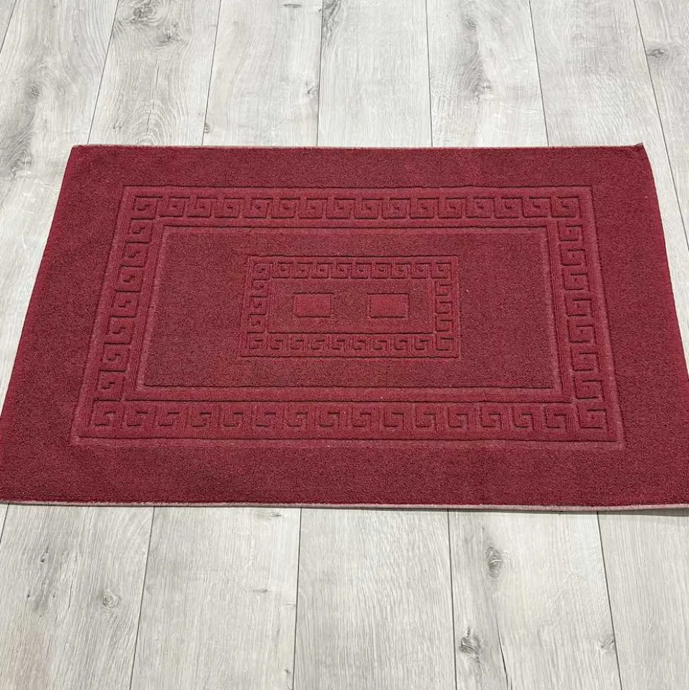 Tappeto Greca bordeaux 60 x 180