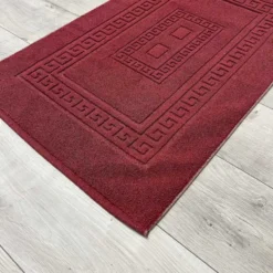 Tappeto Greca bordeaux 60 x 90