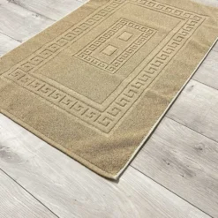 Tappeto Greca marrone 60 x 90